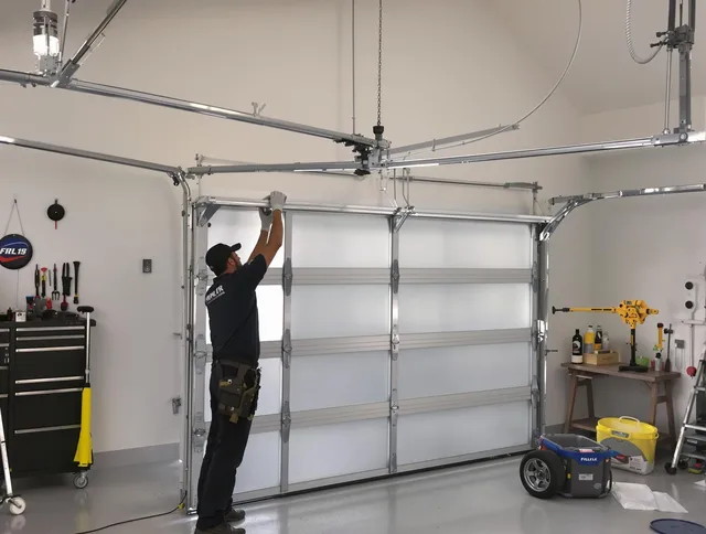 Rancho Cucamonga Garage Door Repair certified team performing precision garage door installation in Rancho Cucamonga