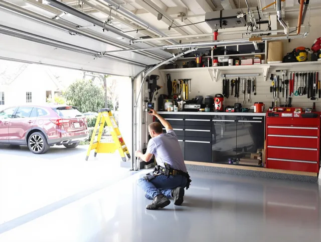 Local garage door repair service by Rancho Cucamonga Garage Door Repair in Rancho Cucamonga