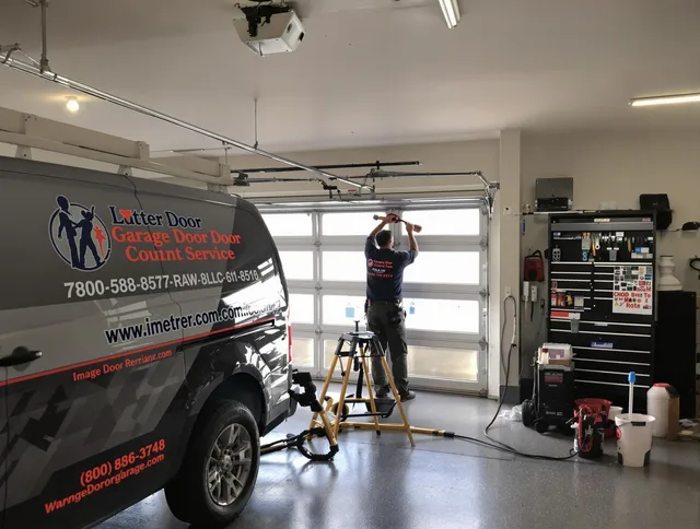 Rancho Cucamonga Garage Door Repair team performing same-day garage door repair in Rancho Cucamonga